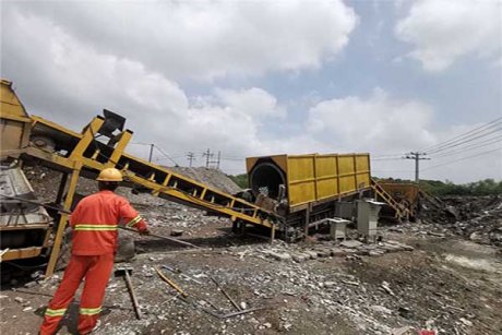 陈腐垃圾分拣机生产线工艺介绍”