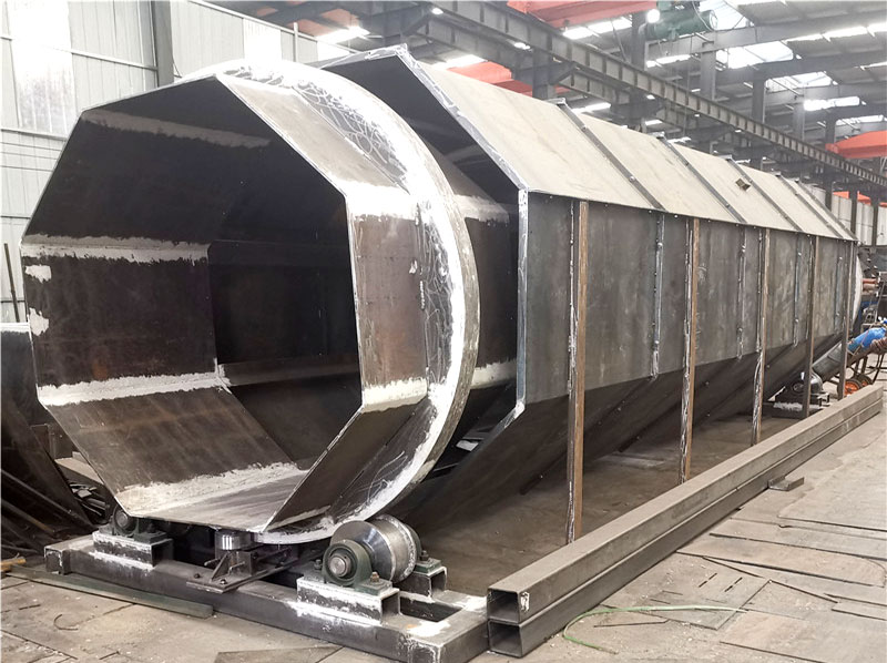 无轴滚筒筛分机