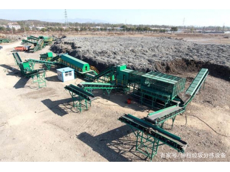 中标垃圾填埋场陈腐垃圾筛分处理方案”