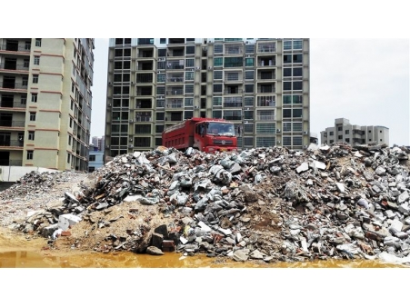 建筑垃圾处理设备选型及其加工工艺”