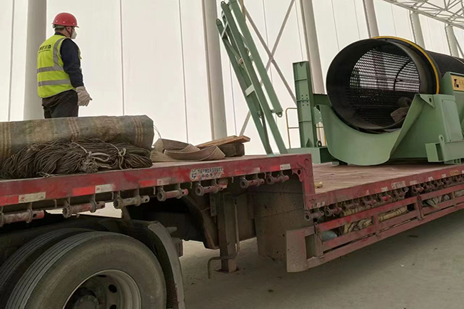 河北客户建筑装修垃圾安装现场实拍”
