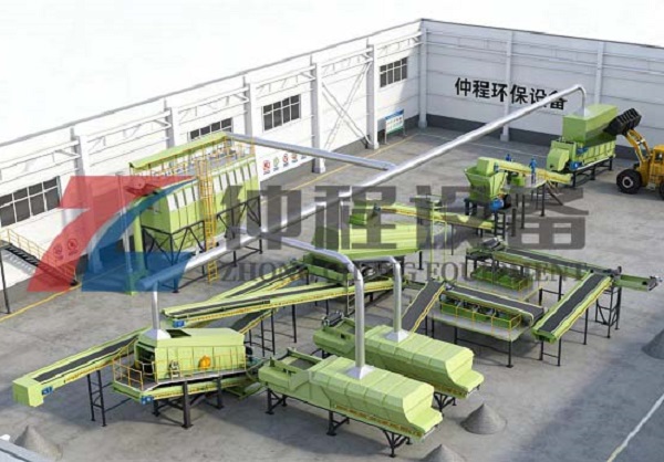 垃圾分选整套生产线厂家推荐-郑州仲程环保设备公司靠谱
